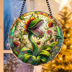 Personalized Carnivorous Plant Suncatcher Ornament 38acqn240824 - Ornament - GoDuckee