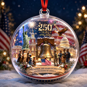 Glory Year Acrylic Christmas Ornament, Personalized Gifts For Patriots 03qhlu310826