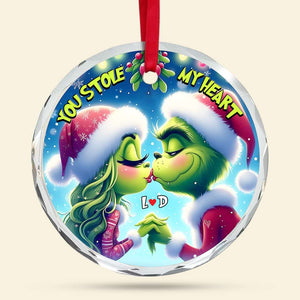 Personalized Gifts For Couple Christmas Ornament 04NAMH300924 - Ornament - GoDuckee