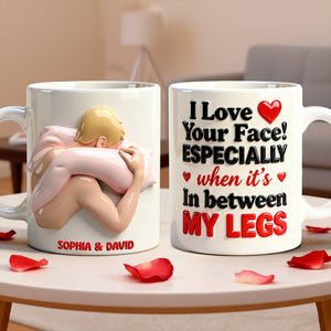 Funny Couple Coffee Mug - Personalized Gifts For Couple 03OHLU040226 - Coffee Mug - GoDuckee