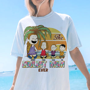 Personalized Gifts For Mom Shirt 03katn040225hh The Coolest Mom Ever - Shirts - GoDuckee