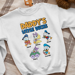 Personalized Gifts For Dad Shirt Daddy's Little Ducks 052katn280324 - 2D Shirts - GoDuckee