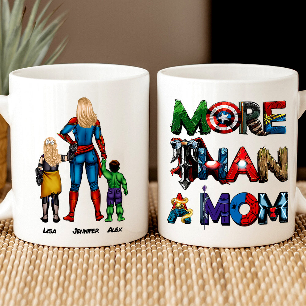 Personalized Gifts For Mom Coffee Mug More Than A Mom 03QHHN200124PA - Coffee Mugs - GoDuckee
