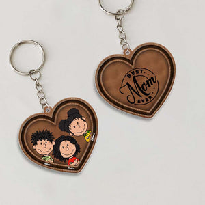 Personalized Gifts For Mom Keychain Best Mom Ever 01OHMH170125HH - Keychains - GoDuckee