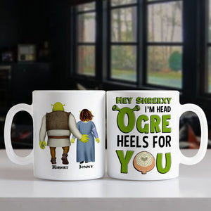 Romantic Couple, Love You Forever,Personalized Coffee Mug, Couple Gifts, Gifts For Her, Gifts For Him, 01dnpo130623hh - Coffee Mug - GoDuckee