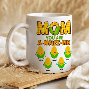 Personalized Gifts For Mom Coffee Mug You Are A-Maize-Ing Mother's Day Gifts - Coffee Mugs - GoDuckee