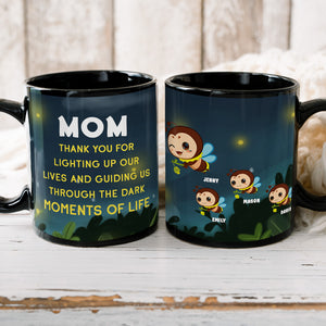 Personalized Gifts For Mom Coffee Mug Mom Thank You For Lighting Up Our Lives - Coffee Mugs - GoDuckee