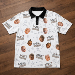 Custom Photo Handyman Dad Polo Shirt Gifts For Dads 03qhdh080526 - Polo Shirts - GoDuckee