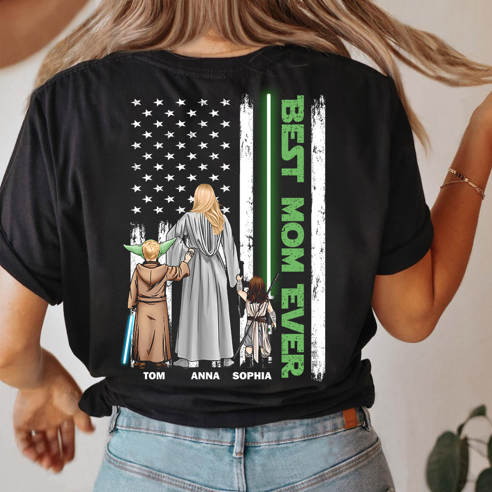 Personalized Gifts For Mom Shirt Best Mom Ever 02natn150224hhhg Mother's Day Gifts - 2D Shirts - GoDuckee