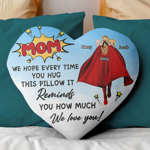 Personalized Gifts For Mom Pillow Mom We Love You 03qhpu030224hh - Pillows - GoDuckee