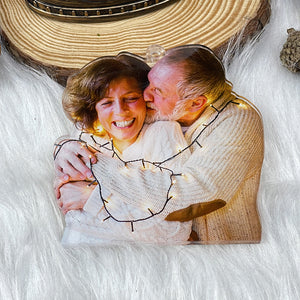 Custom Photo Gifts for Couple Ornament 67acvp140924 - Ornament - GoDuckee