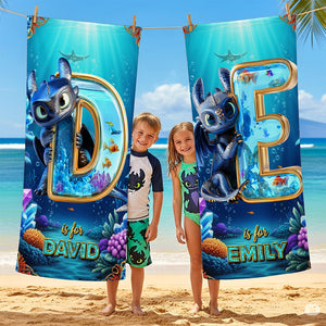 Mythic Ocean Beach Towel Personalized Gifts for Beach Lovers 02TGQN110725 - Beach Towel - GoDuckee