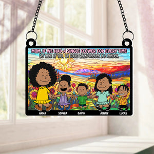 Personalized Gifts For Mom Suncatcher Ornament 04katn140225hh - Ornament - GoDuckee