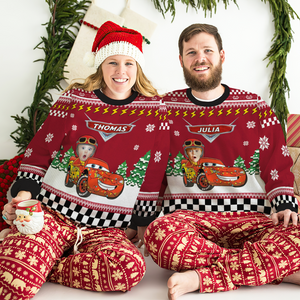 Custom Photo Gifts For Family Ugly Sweater 01kapu251124 - AOP Products - GoDuckee