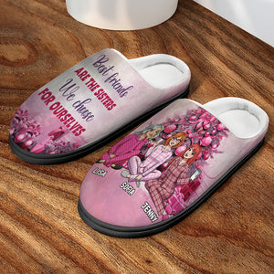 Personalized Gifts For Friends Slippers Christmas 04XQMH170924 - Shoes - GoDuckee