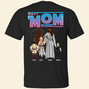 Personalized Gifts For Mom Shirt Best Mom Ever 02NADT020424DAHHHG - 2D Shirts - GoDuckee