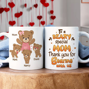 Personalized Gifts For Mom Coffee Mug Beary Special Mom 03htpu240224 - Coffee Mugs - GoDuckee