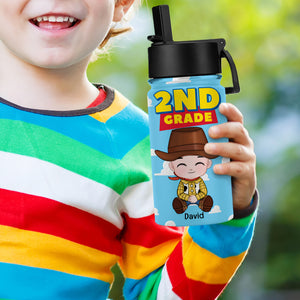 Personalized Gifts For Kid Tumbler 03toqn010724ha Cartoon Character - Tumbler Cup - GoDuckee