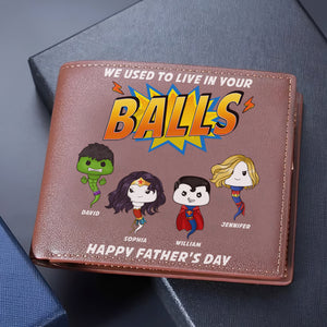 Personalized Gifts For Dad PU Leather Wallet 02NAQN040524HA Father's Day - PU Leather Wallet - GoDuckee