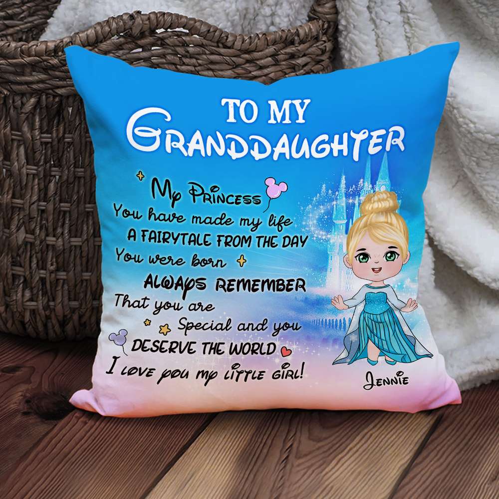 To My Kids, Gift For Kid, Personalized Pillow, Prince And Princess Pillow 05NAHN100823HA - Pillow - GoDuckee