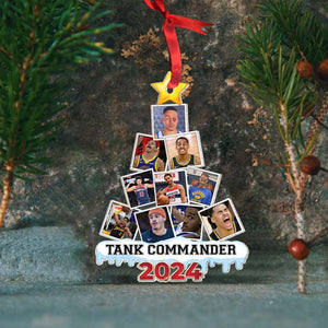 Custom Photo Gift For Fans Christmas Ornament 05TOMH150824 - Ornament - GoDuckee