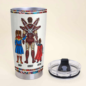 Daddy The One And Only Personalized Tumbler 01dnti250523tm - Tumbler Cup - GoDuckee