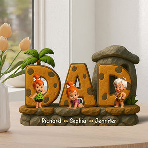 Dad Acrylic Plaque - Personalized Gifts For Dad 03kaqn230425 - Shaped Plaques - GoDuckee