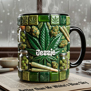 Canabis Coffee Mug - Personalized Gifts For Stoner 01tota090126 - Coffee Mug - GoDuckee