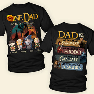 The One Dad Shirt Personalized Gifts For Dad 02HUDT050525 - Shirts - GoDuckee