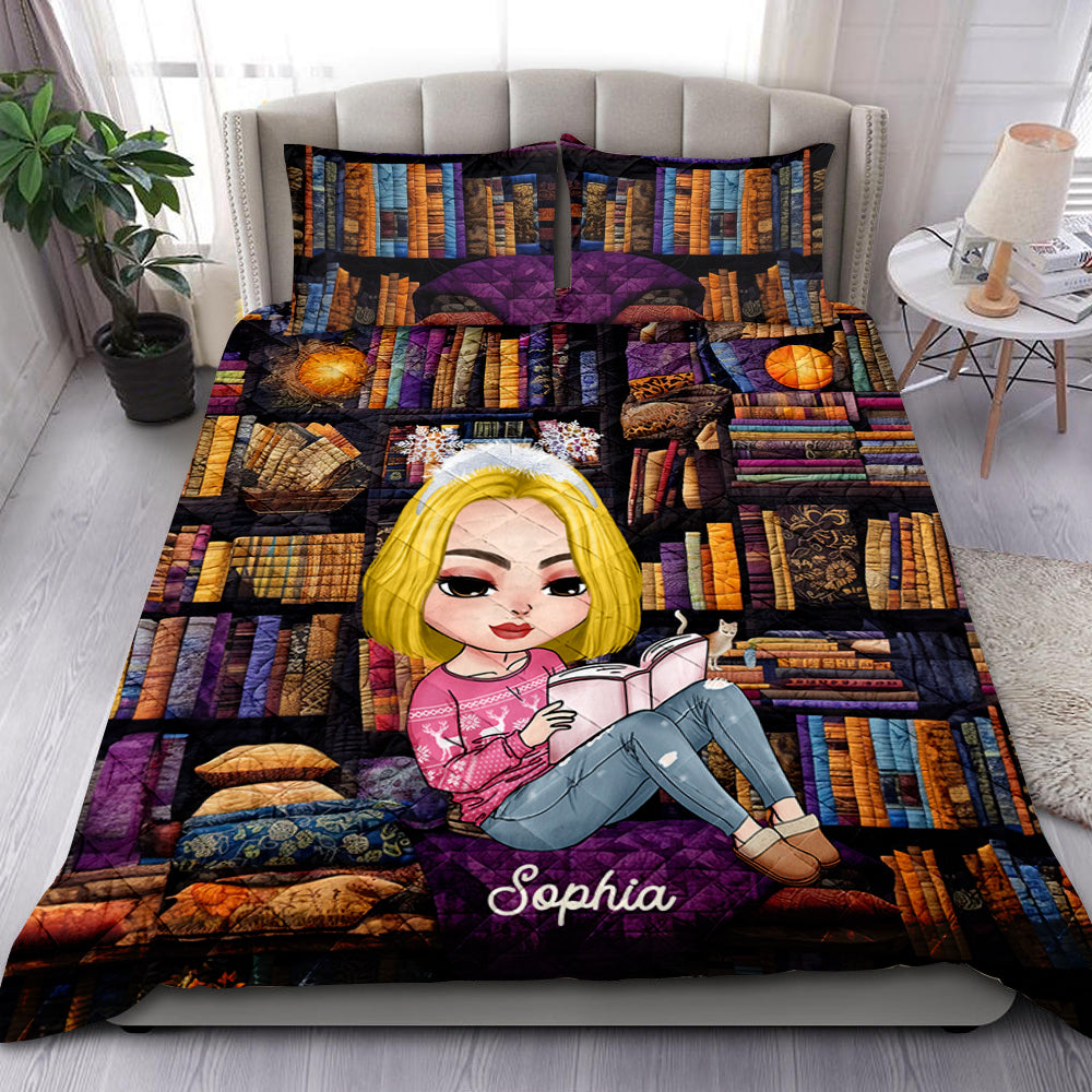 Personalized Gifts For Book Lovers Quilt Bed Set 05qnqn311024 - Blanket - GoDuckee