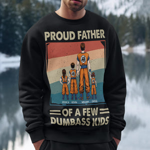 Personalized Gifts For Dad Shirt Proud Father Of A Few Kids 01acdt300324hh - 2D Shirts - GoDuckee