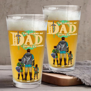 Personalized Gifts For Dad Beer Glass 02QHDT080524HG Father's Day - Drinkware - GoDuckee