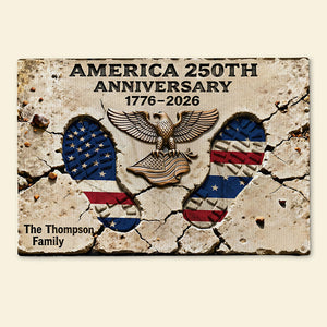 America 250th Anniversary Doormat - Personalized Gifts 05tgqn120226 - Doormat - GoDuckee