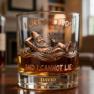 Personalized 11oz Round Glass - Personalized Gifts For Drinking Lovers 04TOTN181225 - Glass - GoDuckee