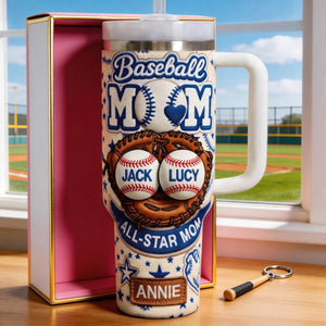 Baseball Mom 40oz Tumbler - Personalized Gifts For Moms 04tyqn110426 - Tumbler Cup - GoDuckee