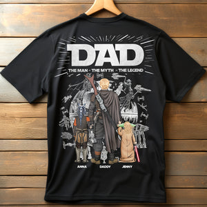 Galactic Legend Dad Shirt - Personalized Gifts For Dad 02QHTN270525HHHG - Shirts - GoDuckee