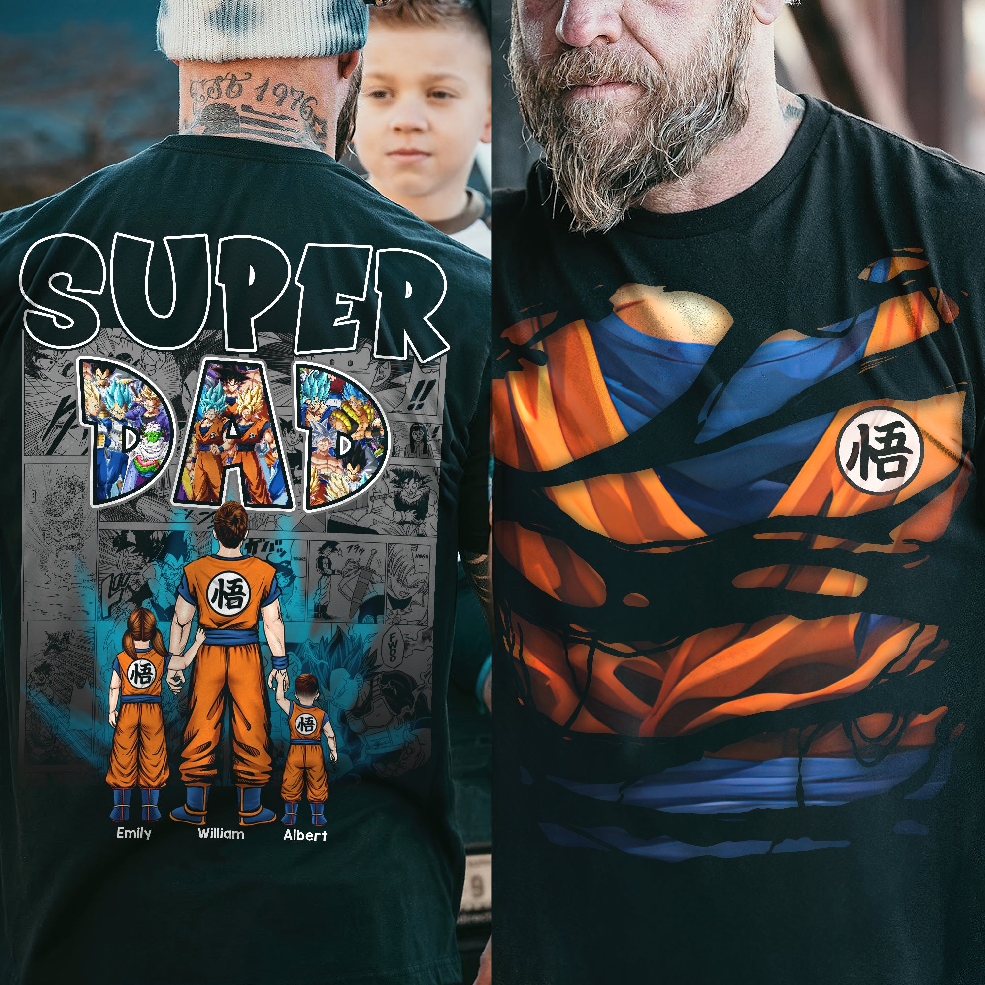 Personalized Gifts For Dad Shirt 03QHQN230524HH Father's Day - 2D Shirts - GoDuckee