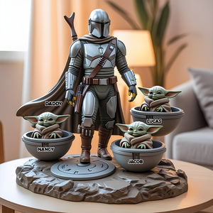 Personalized Gifts For Dad Plaque, Best Dad In The Galaxy 03qhpu090325 - Shaped Plaques - GoDuckee