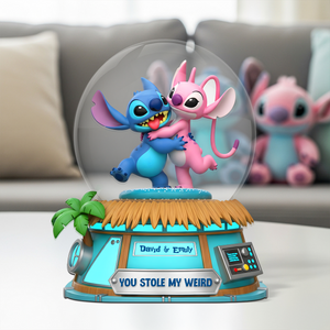 Couple Acrylic Plaque - Personalized Gifts For Couple 02ohpu250625 - Shaped Plaques - GoDuckee