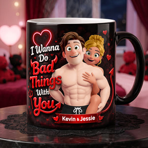 Naughty Couples Magic Mug - Personalized Gifts For Couples 01huta220726