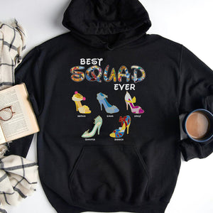 Best Squad Ever, Gift For Friends, Personalized Shirt, Cartoon Shoes Shirt, Christmas Gift 03QHQN211023 - Shirts - GoDuckee