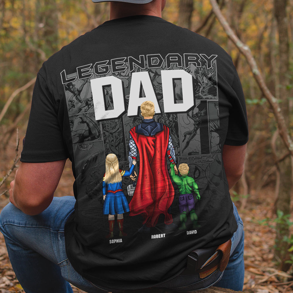 Personalized Dad Shirt Best Baseball Dad Ever - GoDuckee