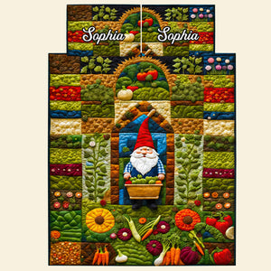 Garden Gnome Bedding Set Personalized Gifts For Gnome Lovers 03HUDT170725 - Bedding Set - GoDuckee