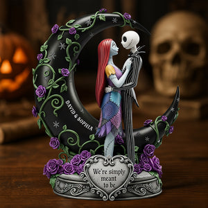 Haunted Couple Acrylic Plaque - Personalized Gifts For Couples 03TOQN140625 - Shaped Plaques - GoDuckee