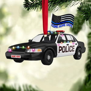 Police Bulletproof Vest, Personalized Ornament, Christmas Gift For Police Officers - Ornament - GoDuckee
