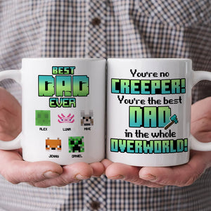 Best Dad Game Personalized Coffee Mug - 03nahn020623 - Coffee Mug - GoDuckee