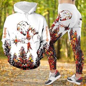 Personalized Gifts For Welder's Wife Set Hoodie & Leggings 06acdt071124 - AOP Products - GoDuckee