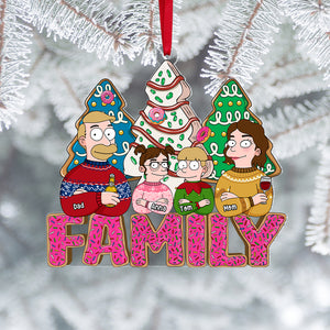 Personalized Gifts For Movie Lover Family Christmas Ornament 02xqtn291024hg - Ornament - GoDuckee