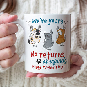 Personalized Gifts For Cat Mom Coffee Mug 02KAQN120424 Mother's Day - Coffee Mugs - GoDuckee