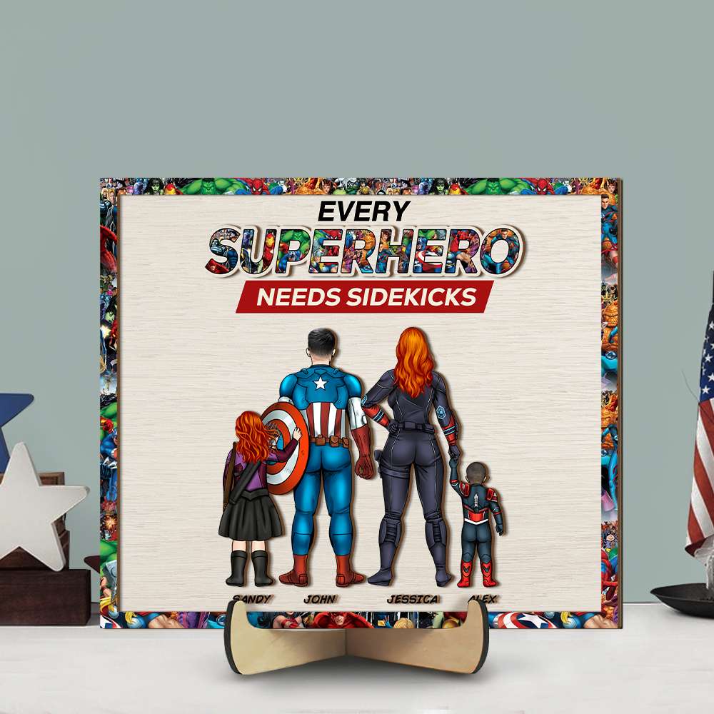 Personalized Gifts For Family Wood Sign 02QHHN260324PA - Wood Signs - GoDuckee